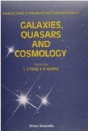 Cover of Galaxies, quasars and cosmology