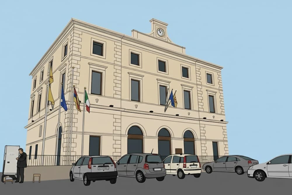 Pescara office illustration